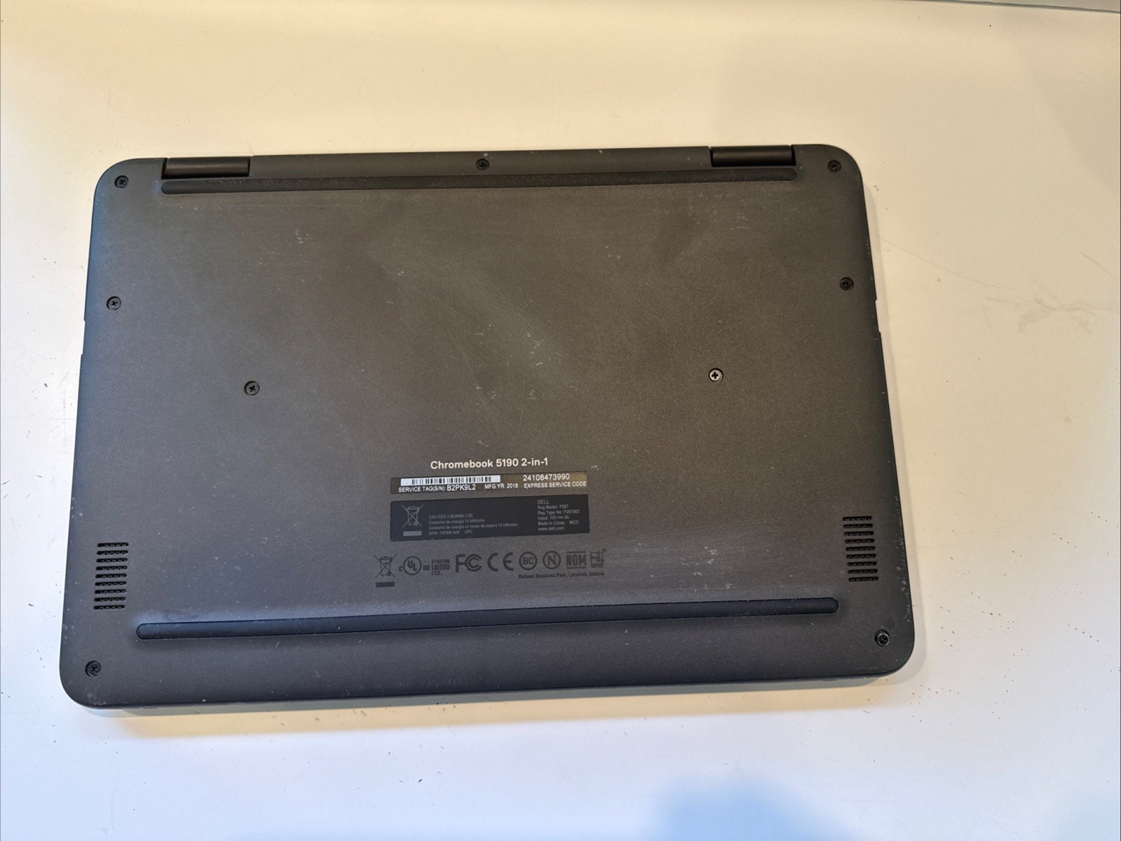 Dell 5190 2 in 1 Touchscreen Chromebook 11.6″ 4GB Ram 32GB SSD – Great!