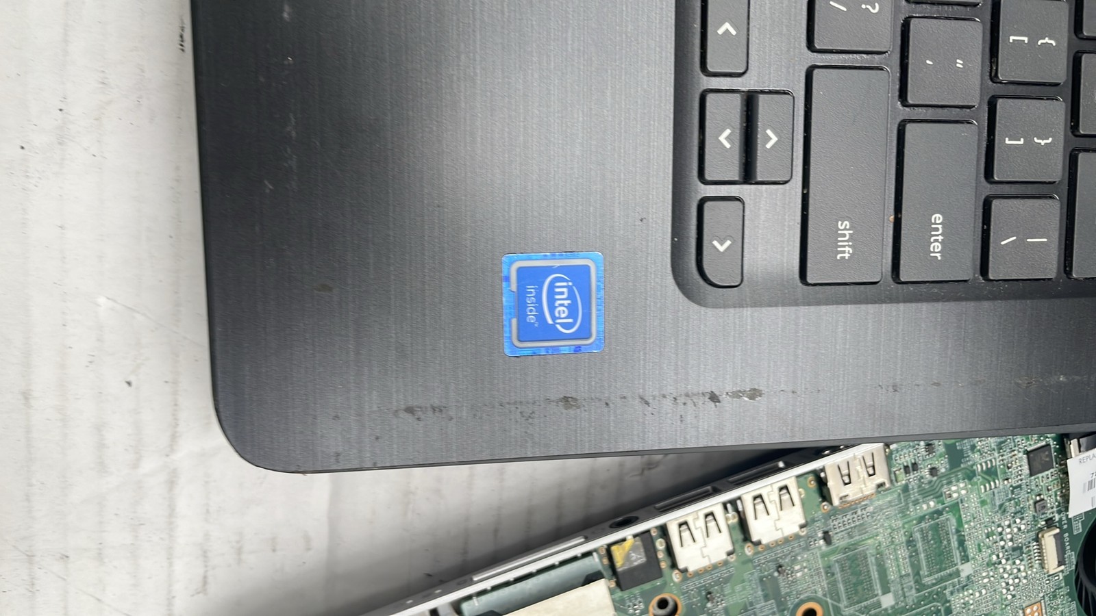 HP Chromebook 14 Intel Laptop Black For Parts Lot of 2