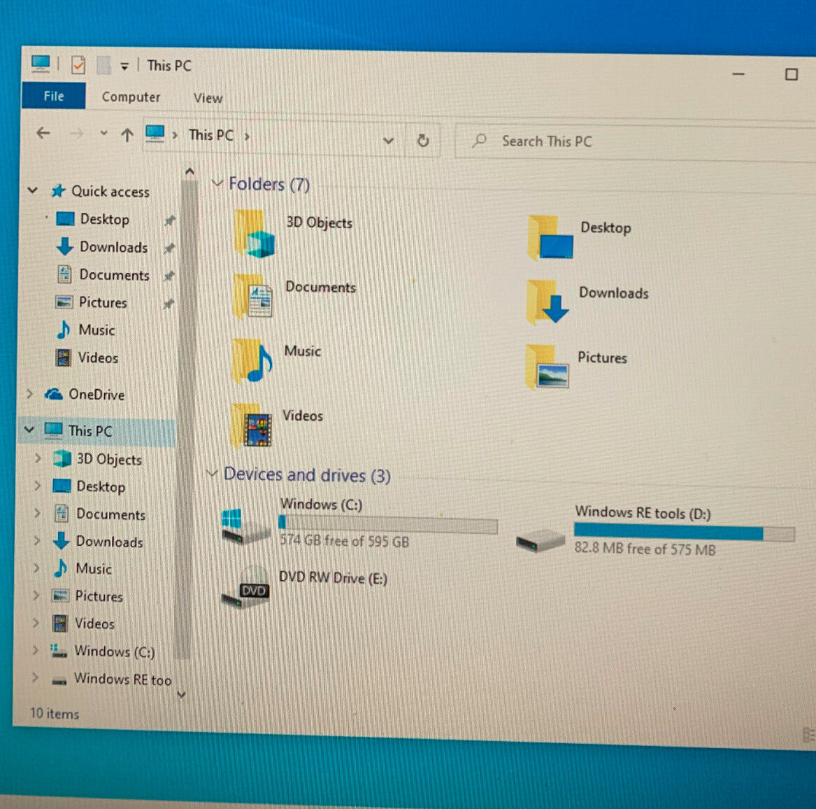 HP Pavilion DM4 2015dx Intel i3 for PARTS/Repair Works 6GB/600GB Windows 10