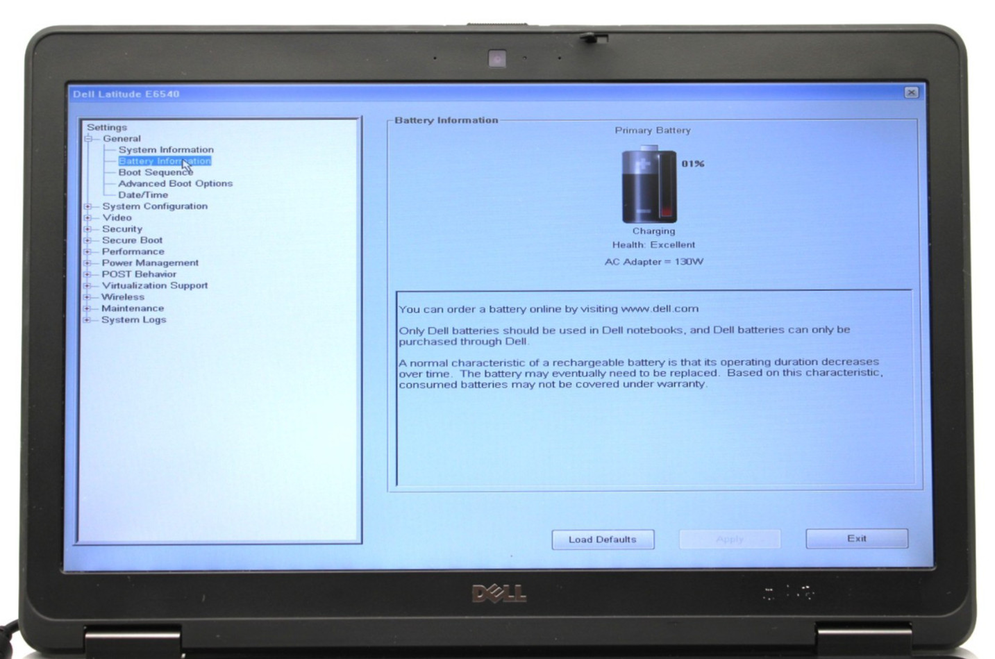 Dell Latitude E6540 i5-4300M@2.6GHz 8GB DDR3 NO STORAGE OR OS *USED/TESTED*