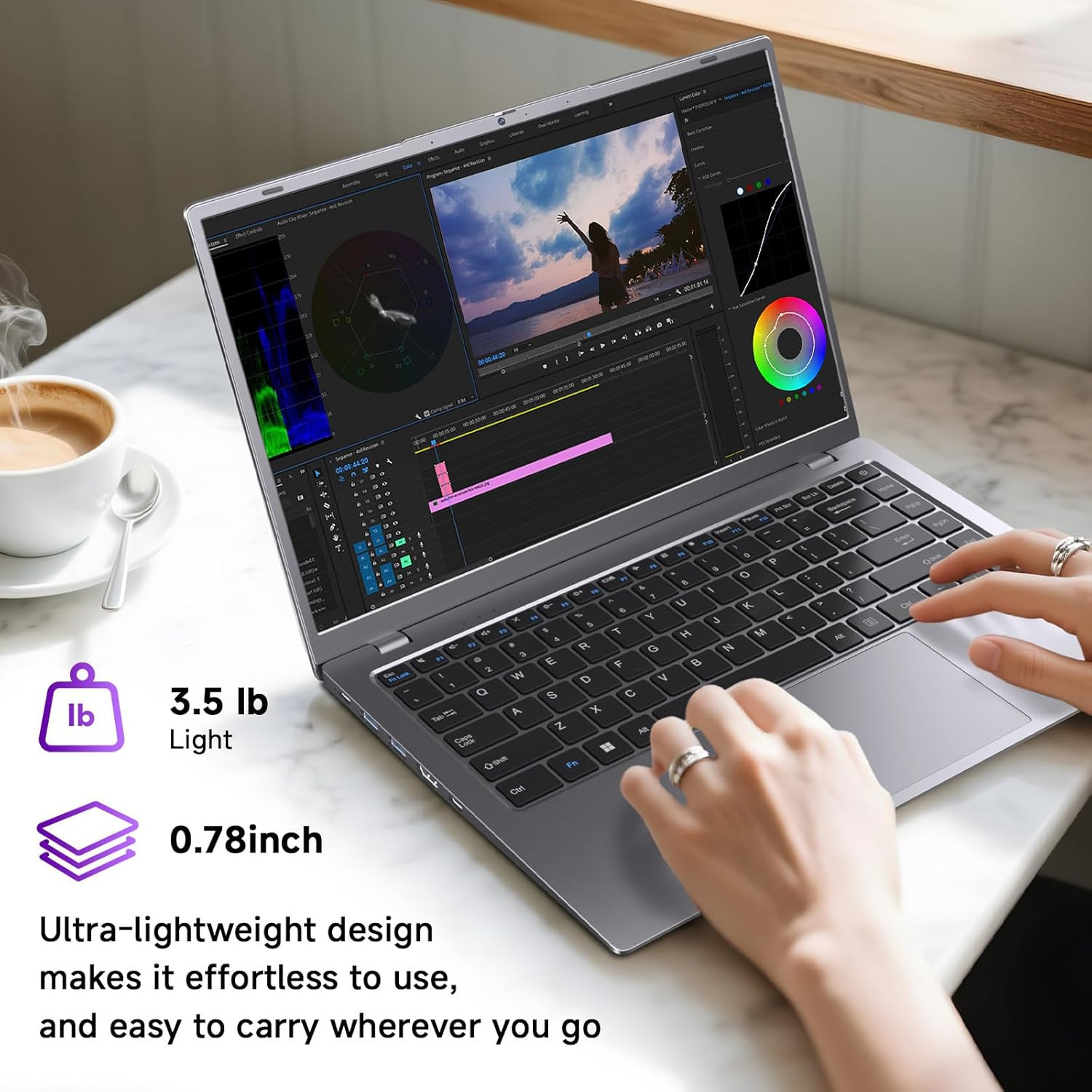 Laptop 32GB RAM 1TB SSD, Gold Pentium Processor (Up to 3.4Ghz), 14 Inch IPS FHD