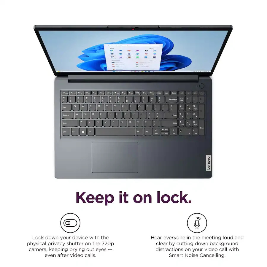 Lenovo IdeaPad 15.6″FHD Touchscreen Laptop Intel Core i5-1335U 8GB RAM 256GB SSD