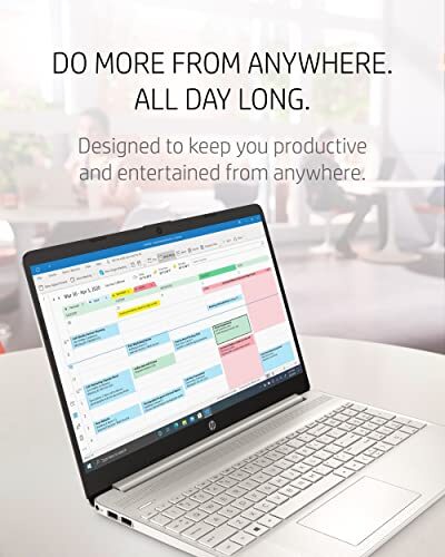 HP 15-inch Laptop, 11th Generation Intel Core i5-1135G7, Intel Iris Xe Graphics,