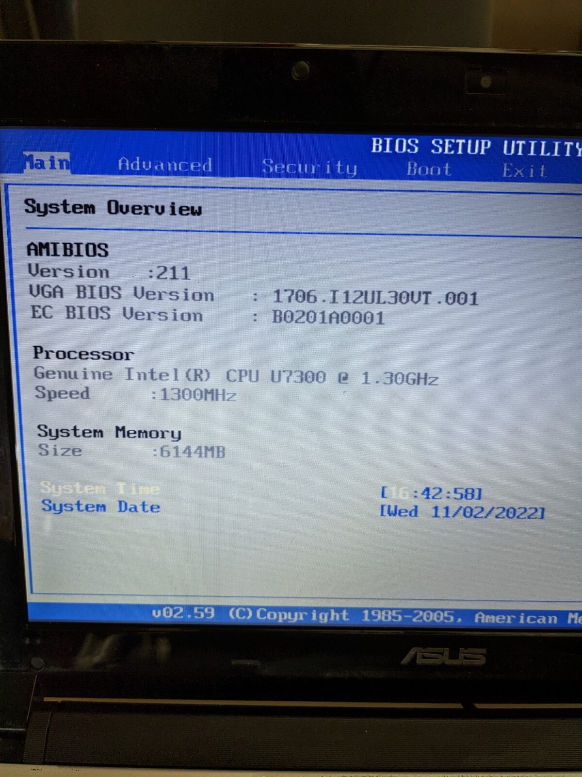 Asus UL30V 13.3″ Notebook Laptop 6GB RAM Webcam Wi-Fi Nvidia !Charity!