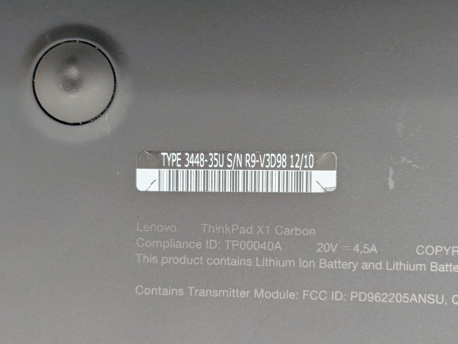 Lenovo ThinkPad X1 Carbon 1st Gen 14″ HD+ I5-3427U 256GB SSD 8GB W10P Webcam