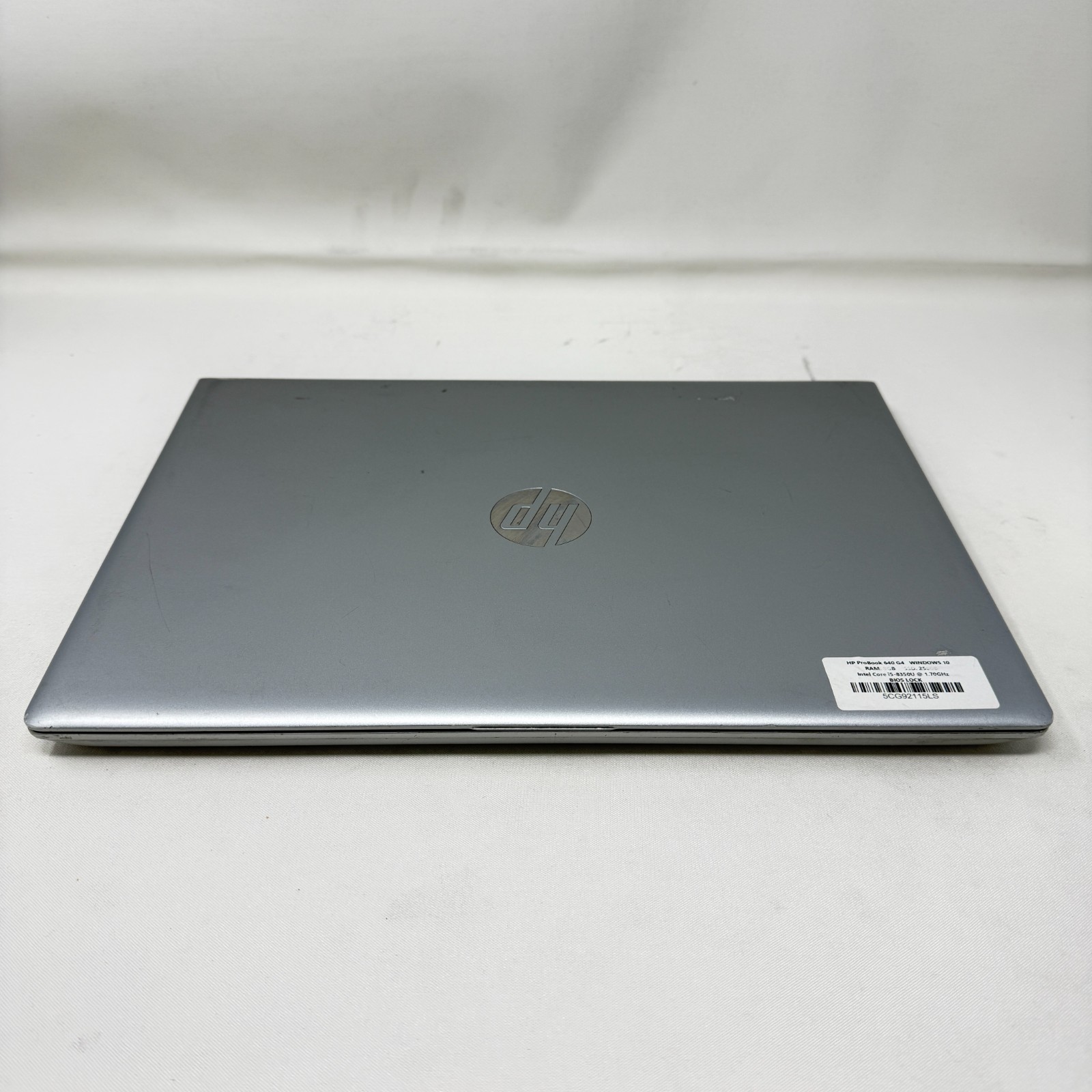 HP Pro Book 640 G4 14″ Laptop Intel Core i5-8350U@1.70GHz 8GB RAM | 256 SSD