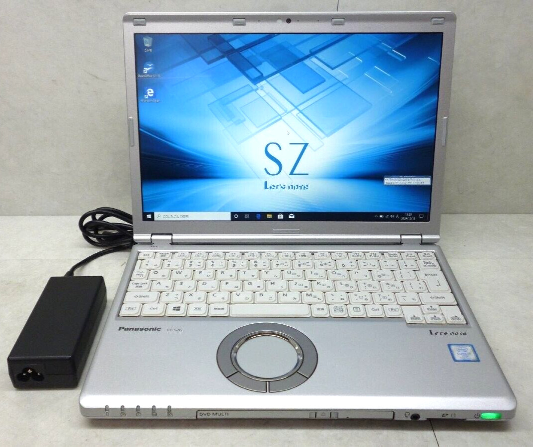 Let’s Note CF-SZ6 SZ6 Core i7-7600U Memory 16GB SSD 512GB USED w/AC JP