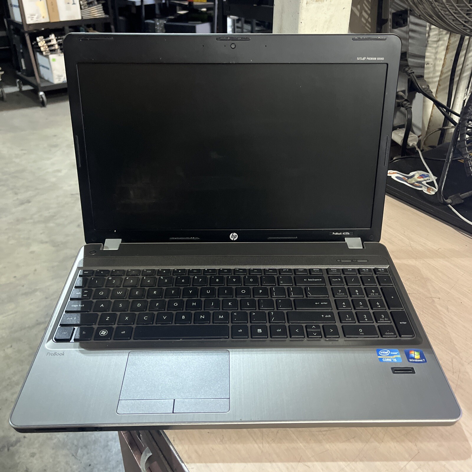 HP PROBOOK 4530S INTEL CORE I5-2450M 2.50GHZ 4GB RAM NO HD