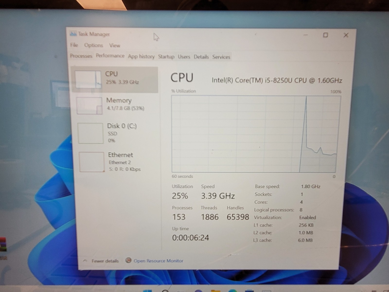 Lenovo yoga 730 14″ touch i5-8250u 1.6ghz 8gb ram no ssd *parts READ MP1DWH8E