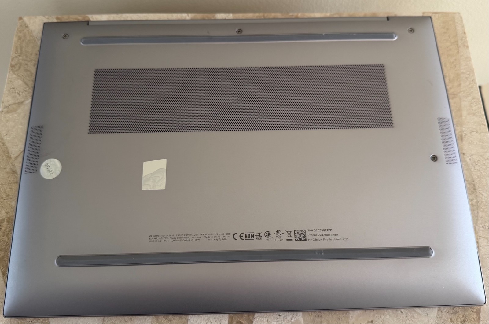 HP ZBook Firefly 14 G10 Laptop Intel i5 1350P 32GB 1TB Win 11 Pro 7Z1A6UT#ABA