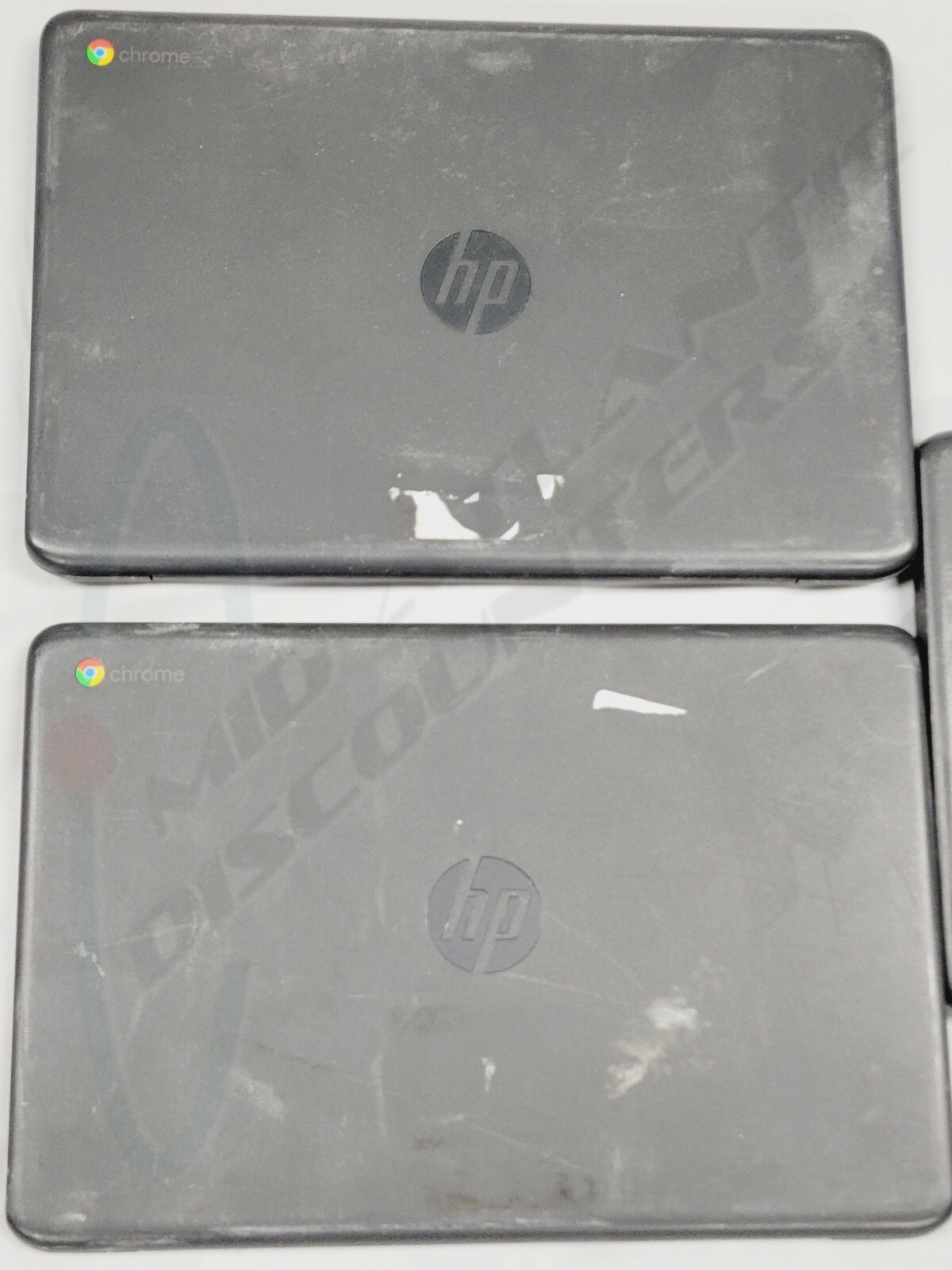 5 HP 14″ Chromebook 14A G5 Laptops 7CZ87UT#ABA Damaged Screens, Tested: Power On