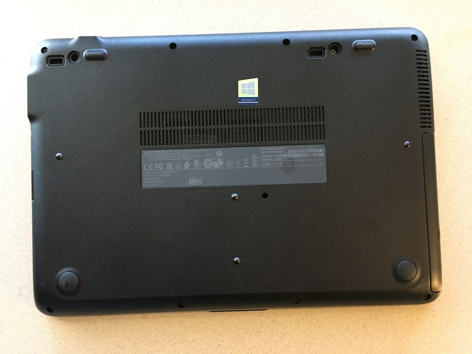 HP 640 G2, Windows 11 Pro, i7-6600U, 32GB RAM, 1TB SSD, MS Office
