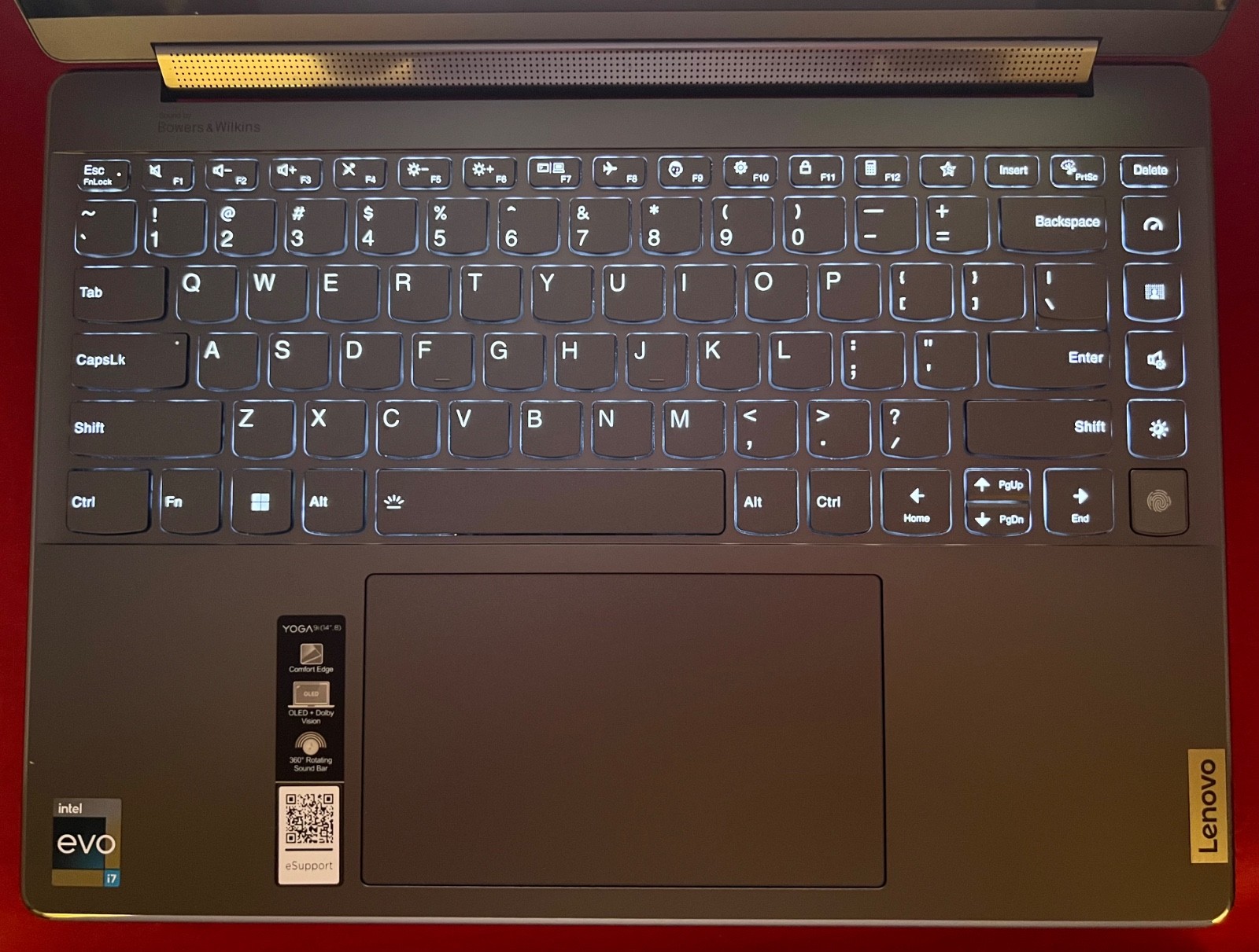 4K LENOVO YOGA 9i 14″ CONVERTIBLE LAPTOP 1 TB SSD 16GB RAM INTEL i7-1360P +CASE!