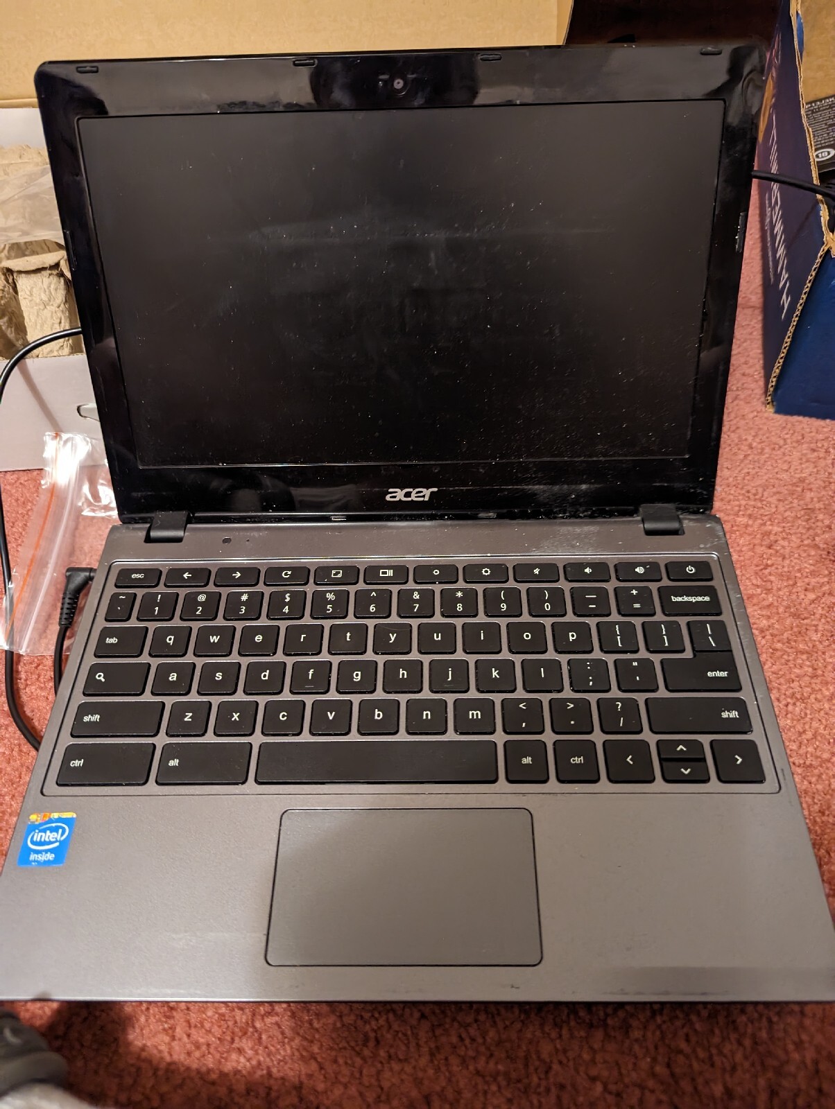Acer ChromeBook C720 11.6″(16GB SSD, Intel Celeron, 1.40 GHz, 2GB) Laptop -…