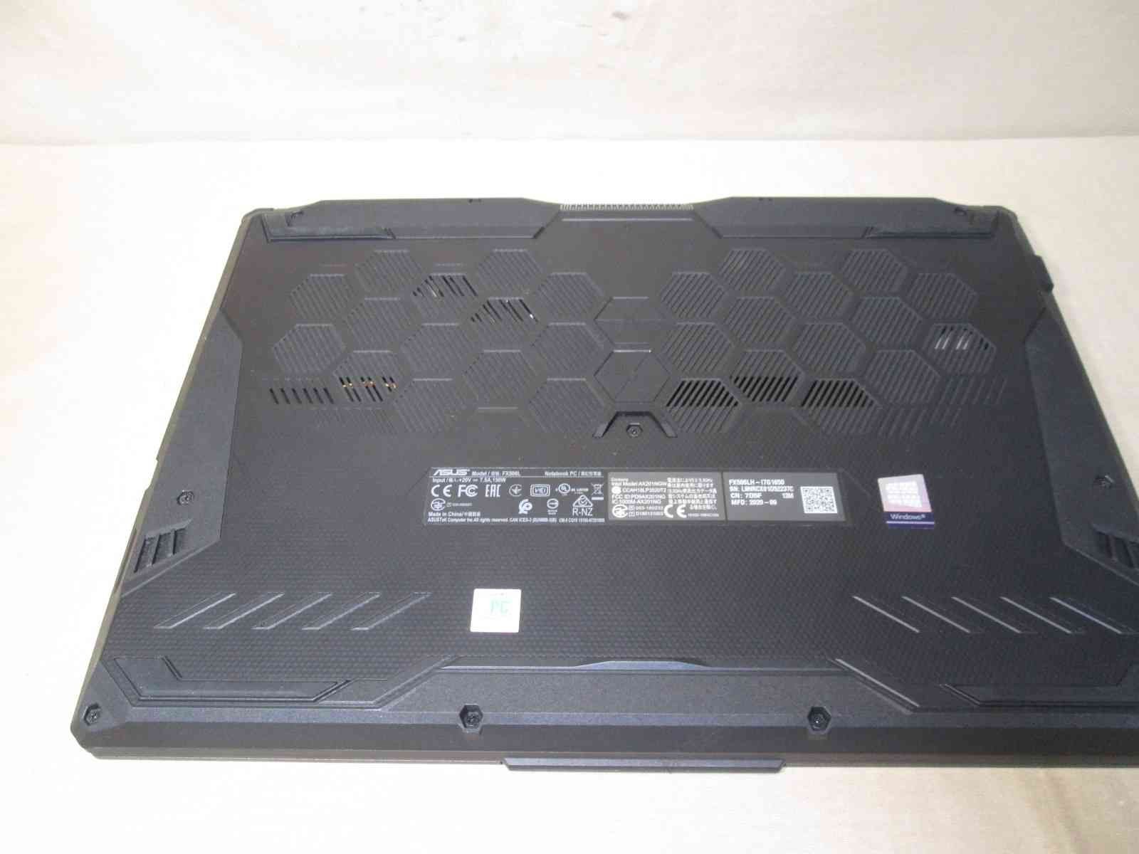 ASUS TUF Gaming F15 FX506LH 15.6″i7-10750H 16GB 512GB SSD GeForce GTX 1650