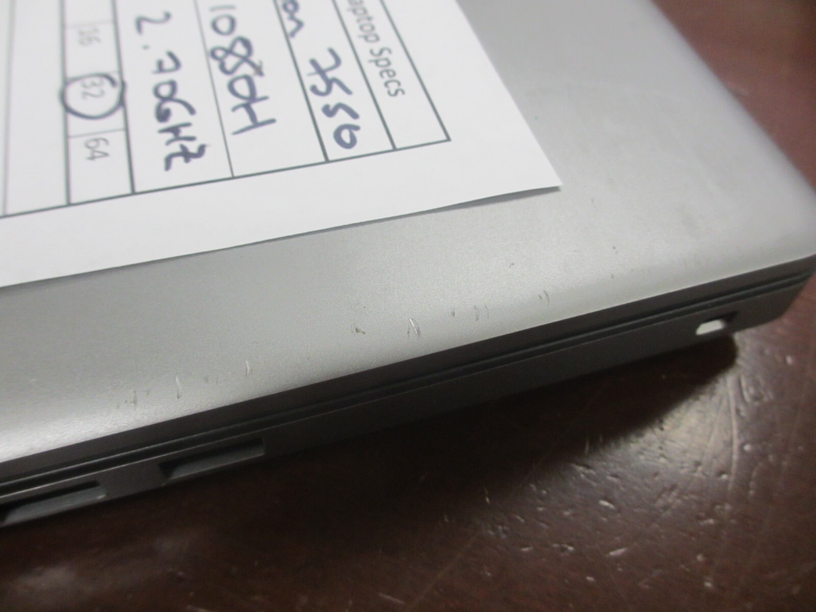 DELL PRECISION 7550 i7-10850H 2.70Ghz 32GB 512GB M2 SSD Ubuntu Laptop w/ AC ##@@