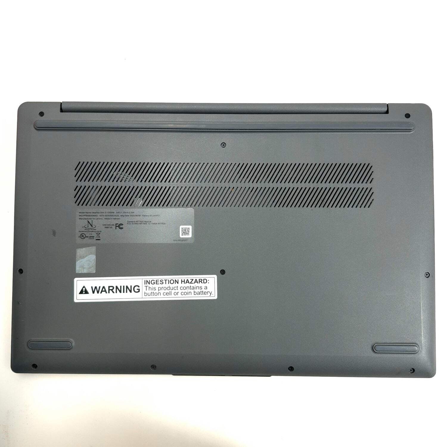 Lenovo IdeaPad 3 15ABR8 15.6″ Ryzen 7 5825U 2.0GHz 16GB RAM 512GB SSD