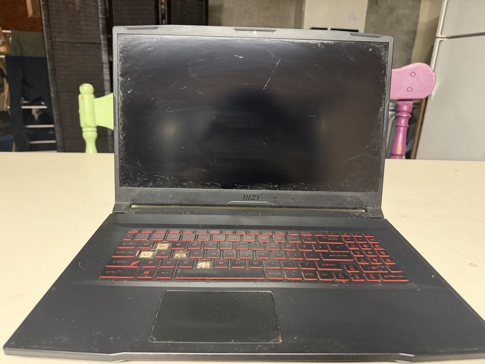 MSI Katana GF66, Nvidia Rtx 3050ti, 16GB ram, 4gb VRAM, 500gb storage