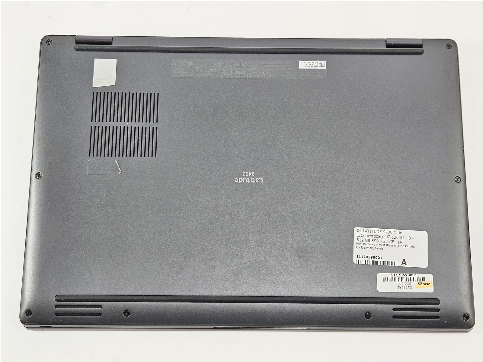 Dell Latitude 9430 2-in-1 Intel Core i7-1265U 32GB RAM 512GB SSD 14″