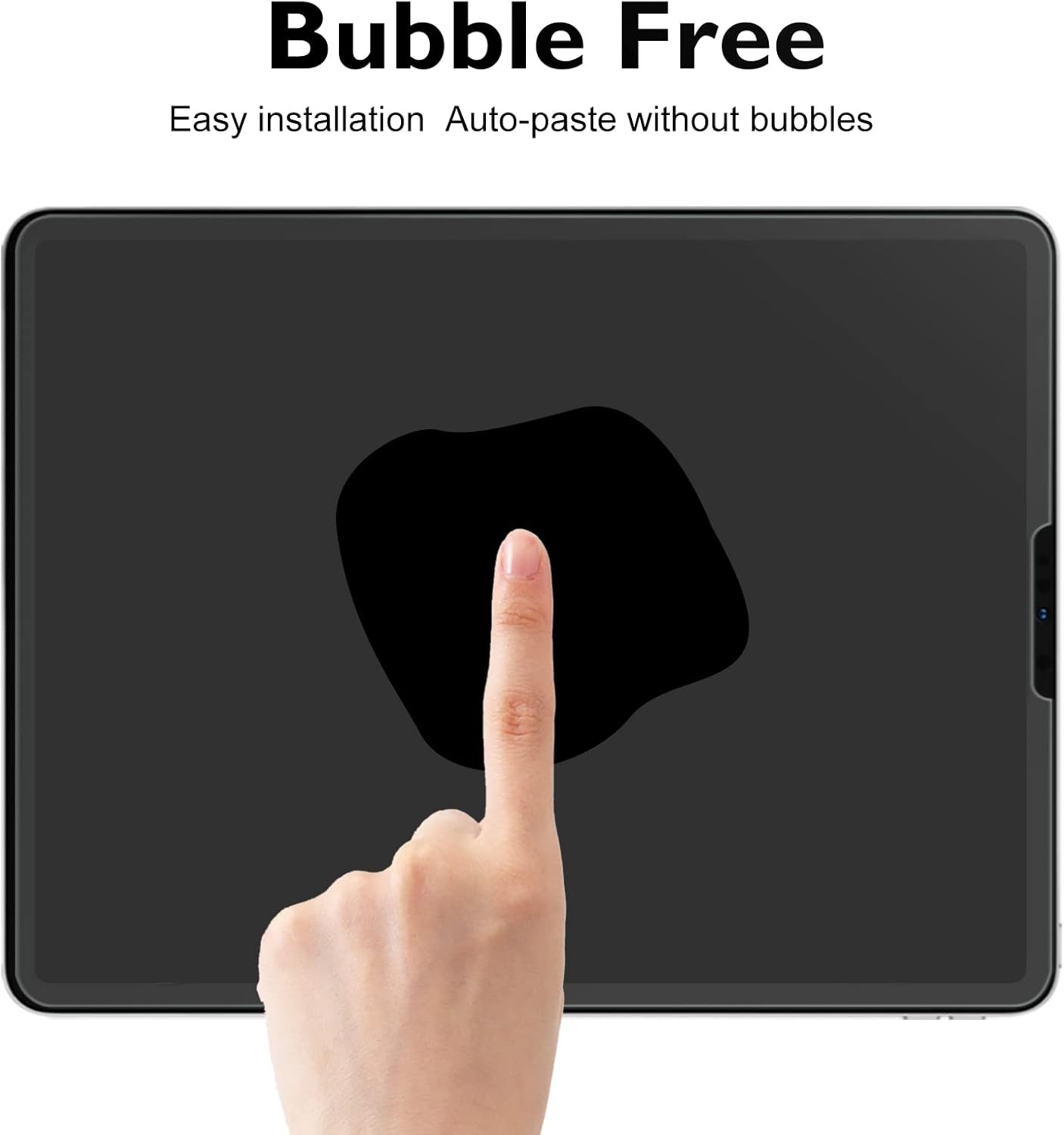 2+2 Pack Like Paper Glass Screen Protector for iPad Pro 12.9 2022 6th & 2021 5th