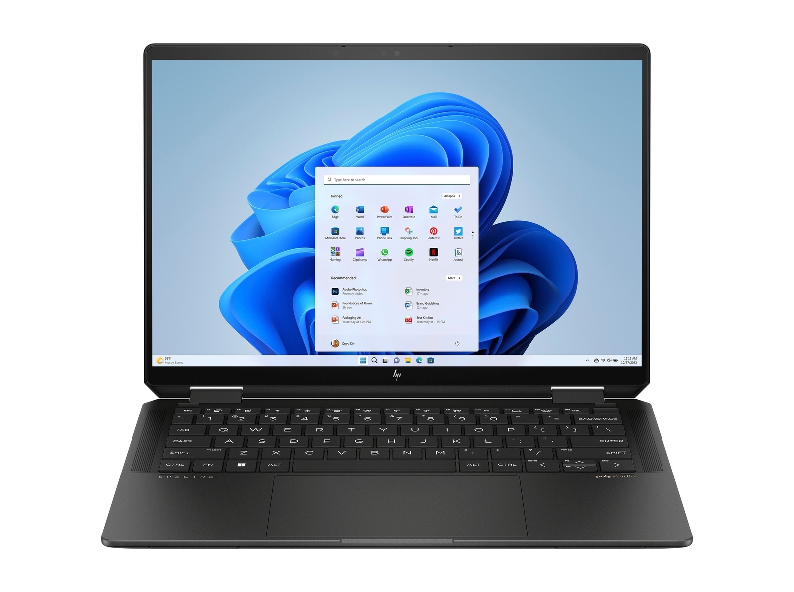 HP 14-eu0001np Spectre x360 14″ 2.8K Touchscreen Ultra 7 155H 1.4GHz Intel Arc
