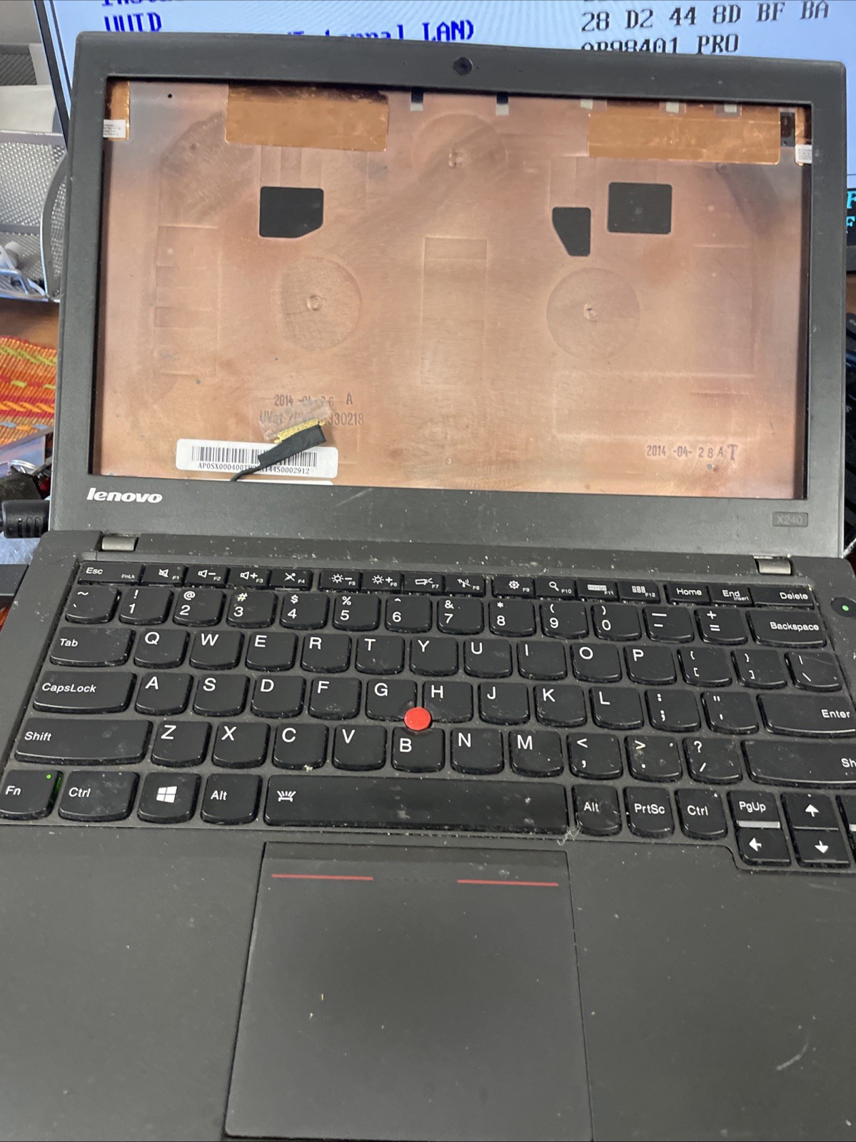 Lenovo X240 Intel Core I5-4300U 4GBRAM no screen or battery