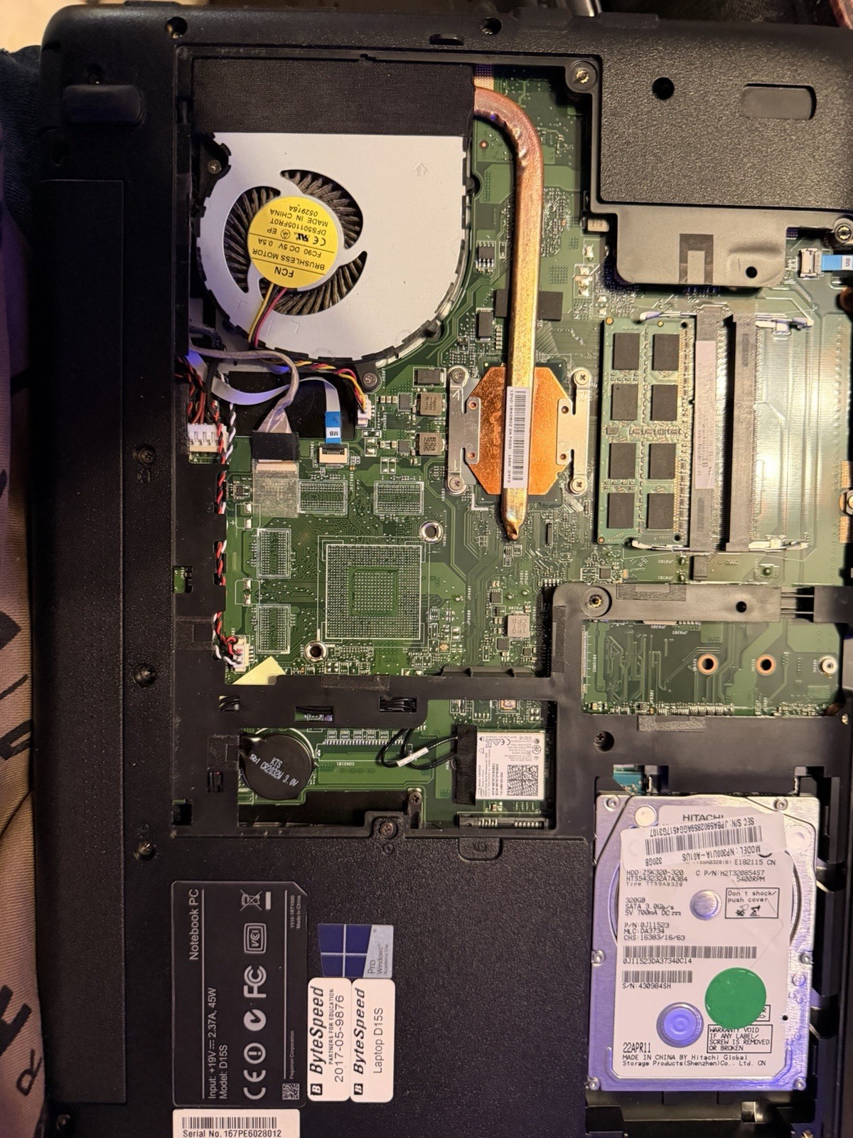Kali Linux Laptop 8GB RAM 320GB HDD + Live USB & AR9271 Adapter | No Charger