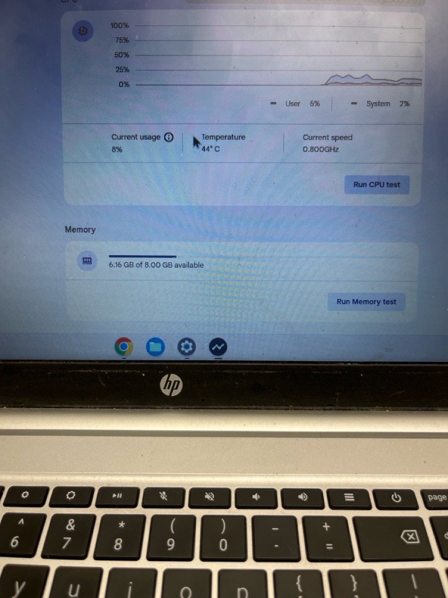 HP Chromebook 15A-NA0063DX Pentium Silver N6000 8GB RAM 64GB With Ch (P03066308)