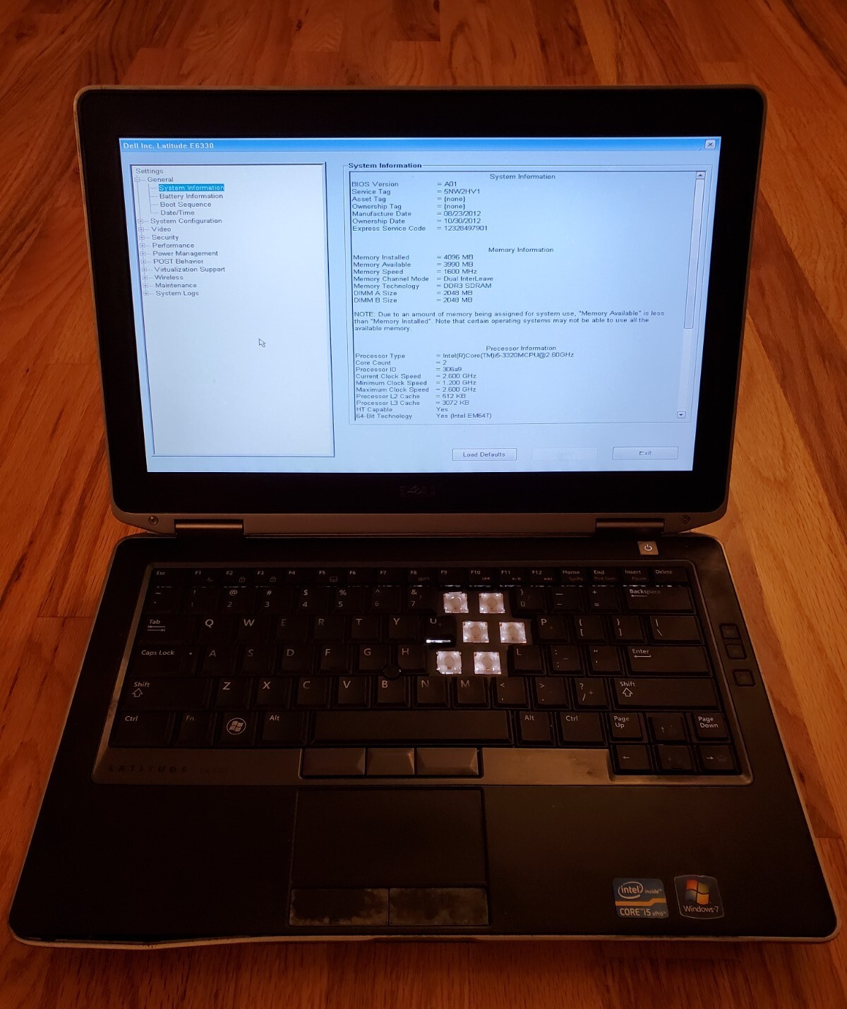 Dell’s Latitude E6330 | 2GB RAM | 500GB Hard Drive