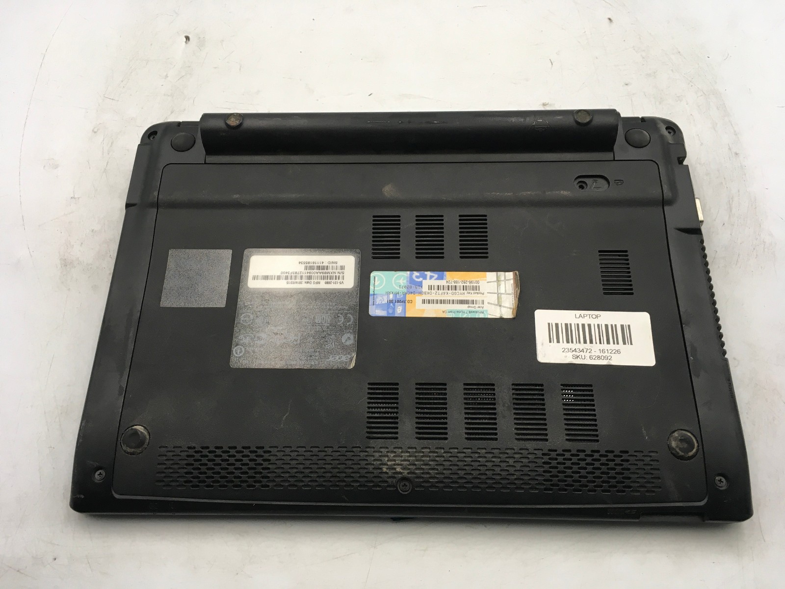 ACER ASPIRE V5 131 2680 – FOR PARTS/NO BOOT – INTEL CELERON 1017U – 4GB RAM – BB