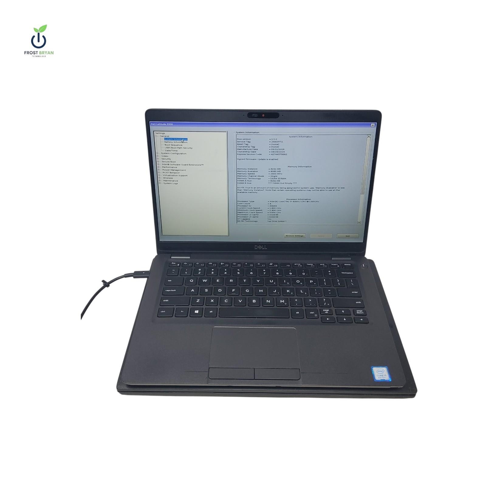 Lot of 2 Dell Latitude 5300 7490 i5 i7 8th Gen 16GB 512GB No OS Grade C [READ]