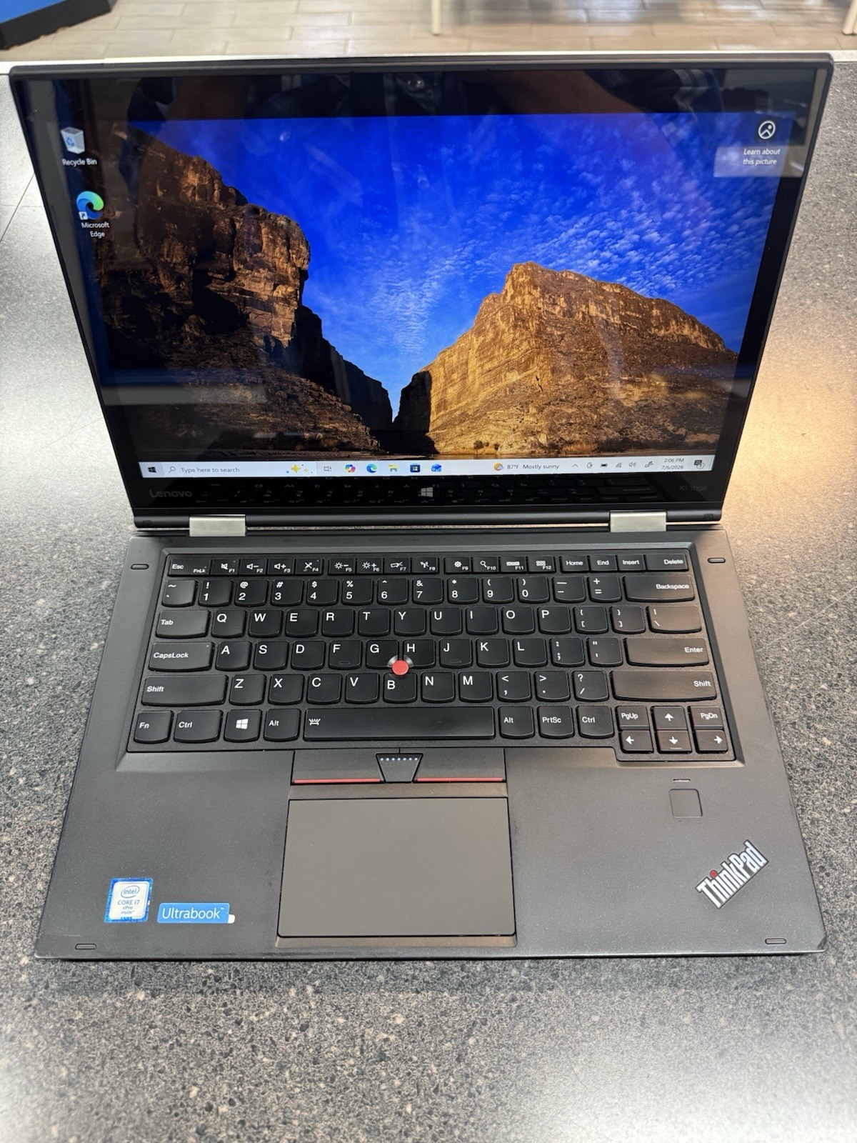 Lenovo ThinkPad X1 Yoga 1st Gen 14″ 2-in-1 Touch i7-6600U 16GB 512GB SSD Win 11