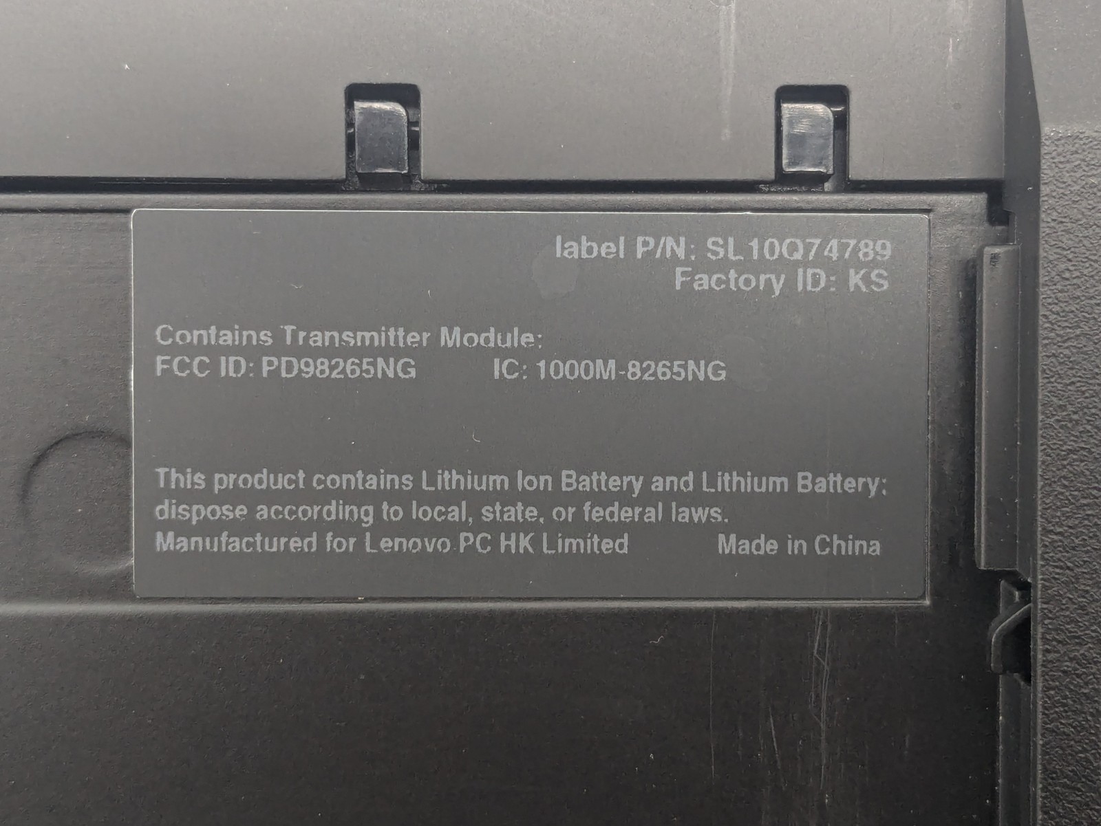 LENOVO ThinkPad P52s 15″ FHD I7-8650U Quadro P500 Motherboard Palmrest *READ*