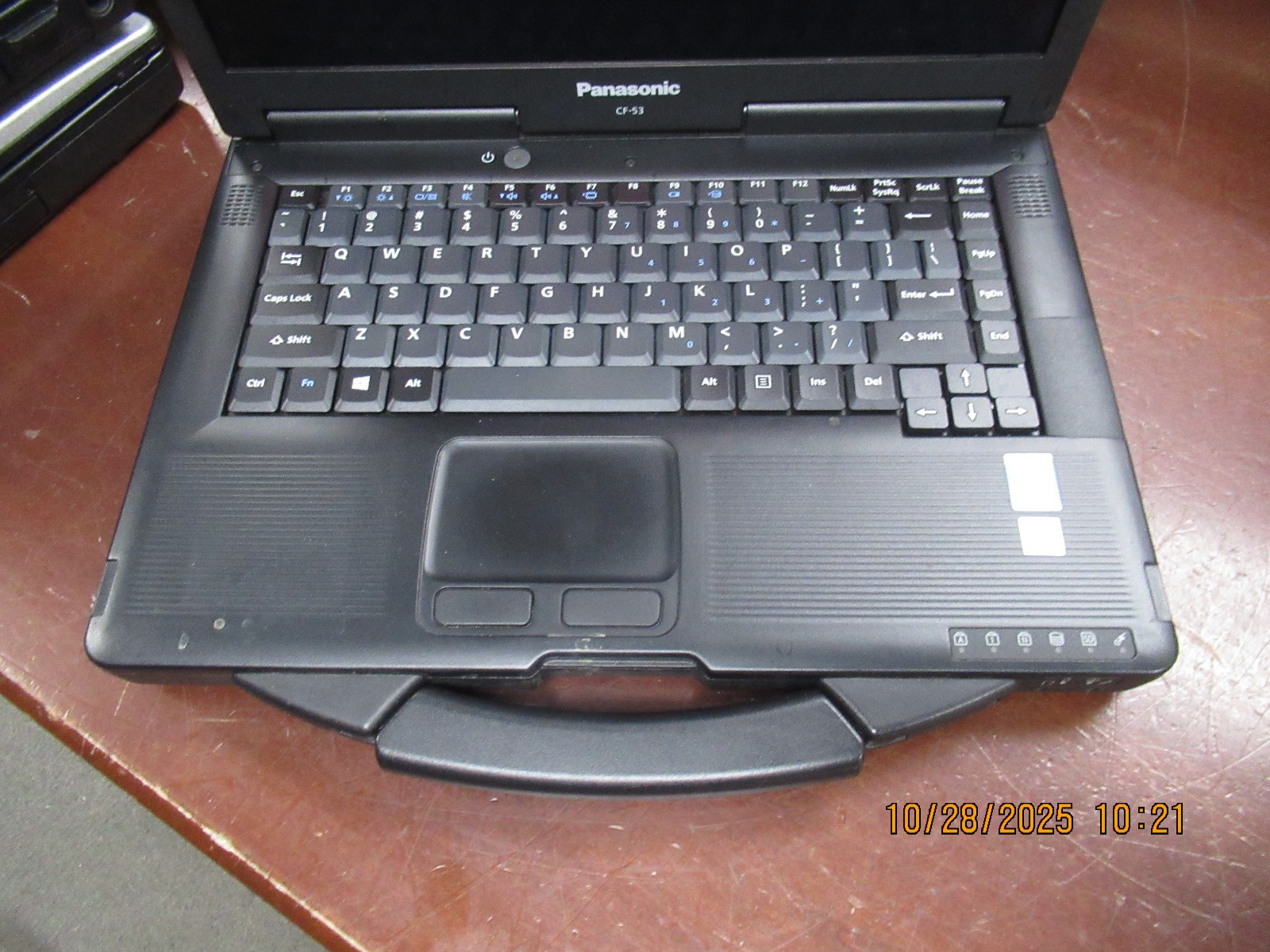 Panasonic Toughbook CF-53 i5 4310U 2.00GHz 4GB Laptop [NO HDD/AC/OS] Hours: 910