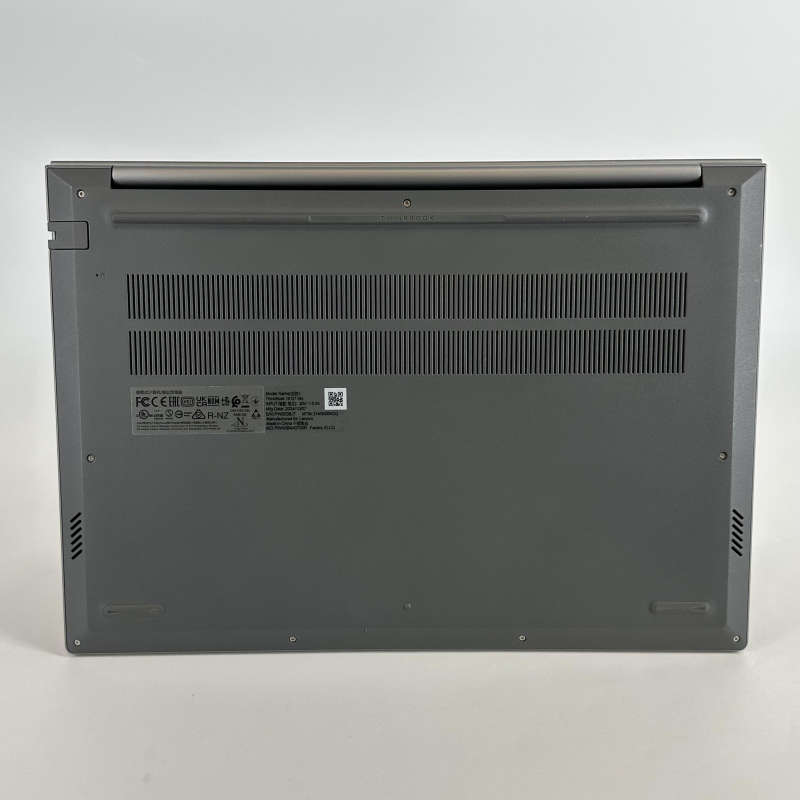 Lenovo ThinkBook 16 Gen 7 Gray FHD+ 1.4 GHz Ultra 7 155H 64GB 2TB SSD Excellent