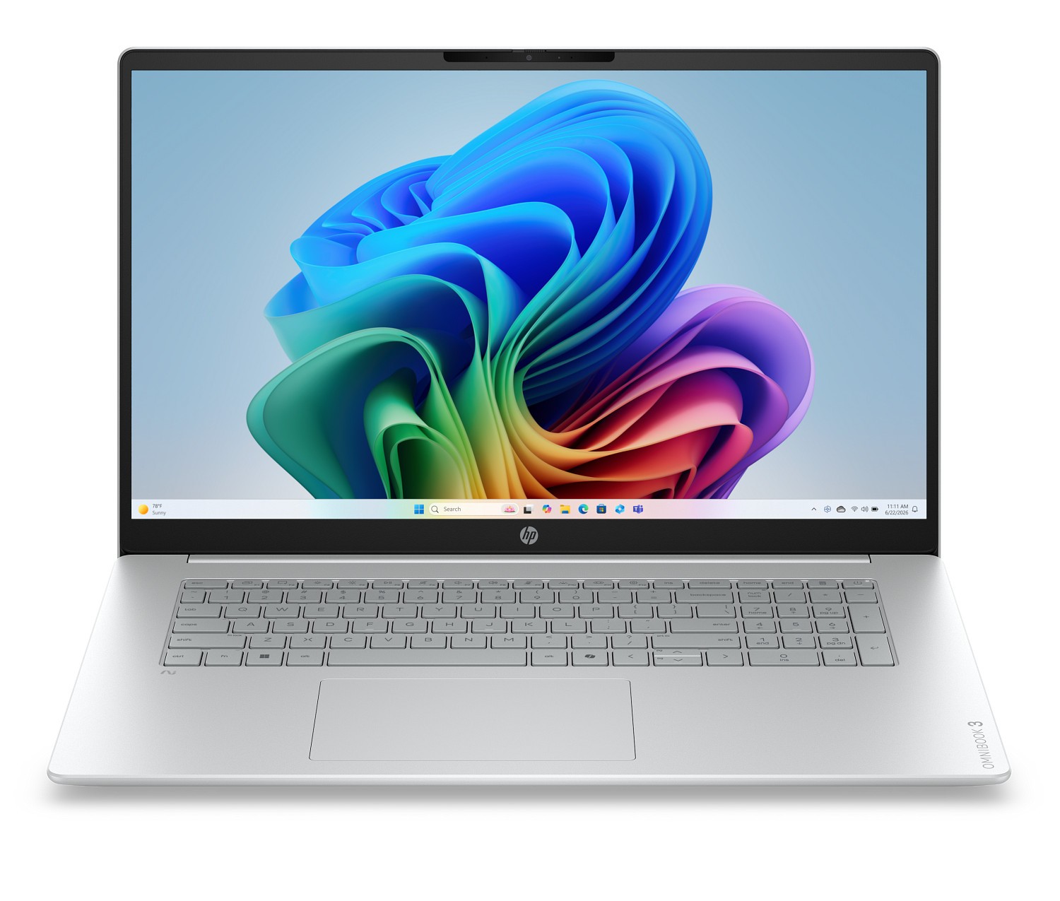HP OmniBook 3 Laptop Computer 17.3″ FHD AMD Ryzen 16 GB memory;1 TB SSD Windows