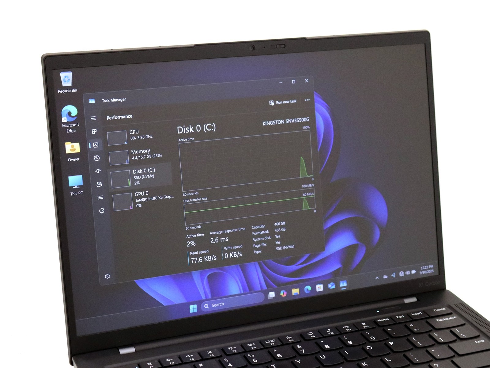 Lenovo ThinkPad X1 Carbon Gen 10 14.0″ Touch FHD+ i5-1240P 16GB 500GB NVMe W11P
