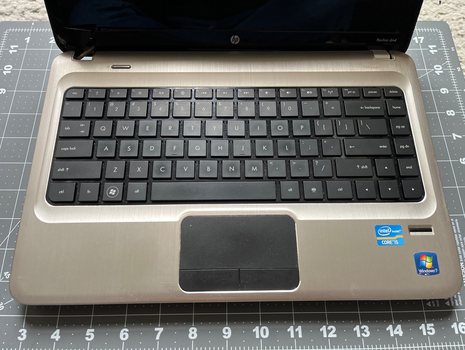 HP Pavilion dm4 14″ 2.4GHz Core i5-2430M NO RAM NO HDD *READ*