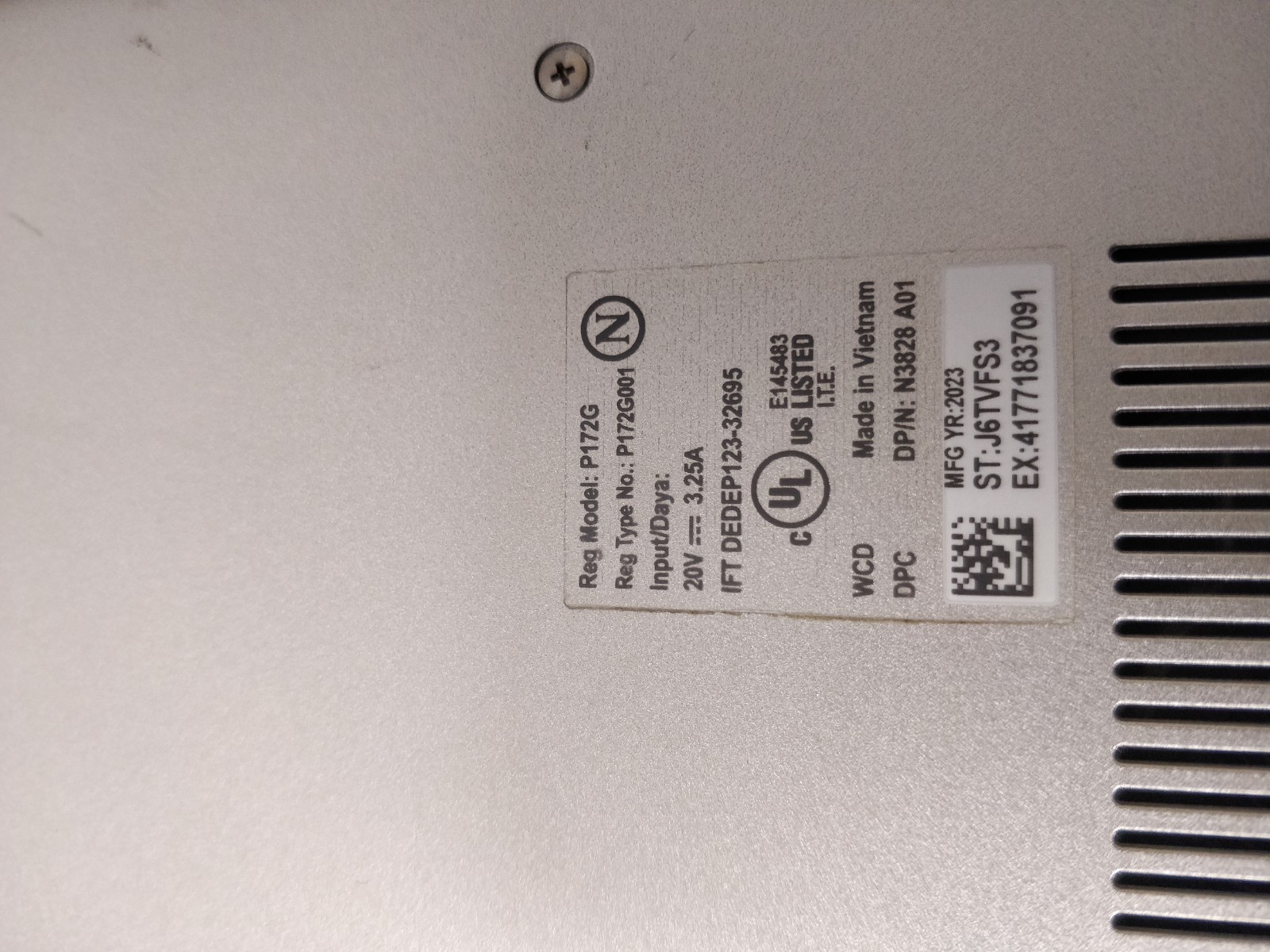 Dell Inspiron 7430 INTEL CORE I7-1355U@1.70GHz 8GB RAM NO DRIVE PARTS 8970