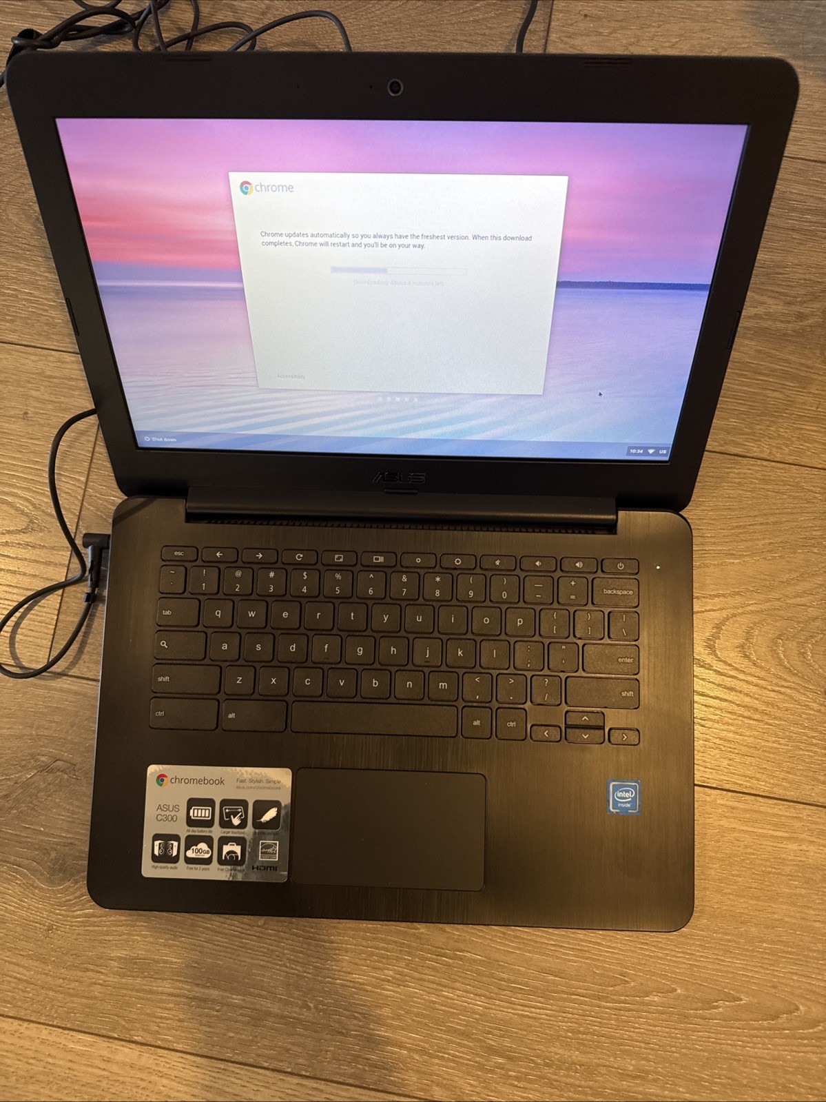 Asus C300SA Chromebook 4GB RAM 16Gb eMMC w/ Webcam