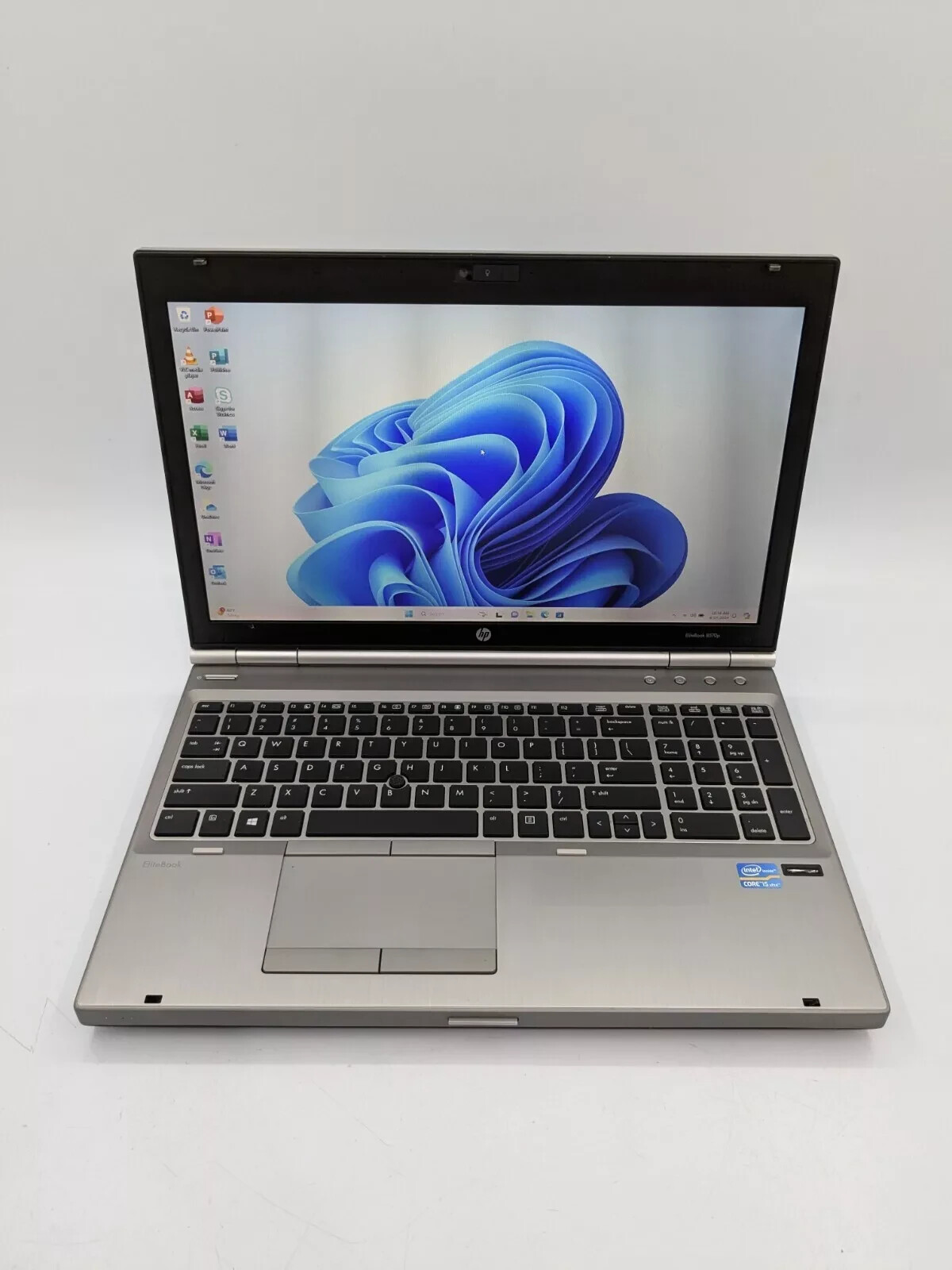 HP EliteBook 8570p i5 2.6 GHz 8 GB ram 250 GB SSD FINGER PRINT SCAN WIN 11 PRO