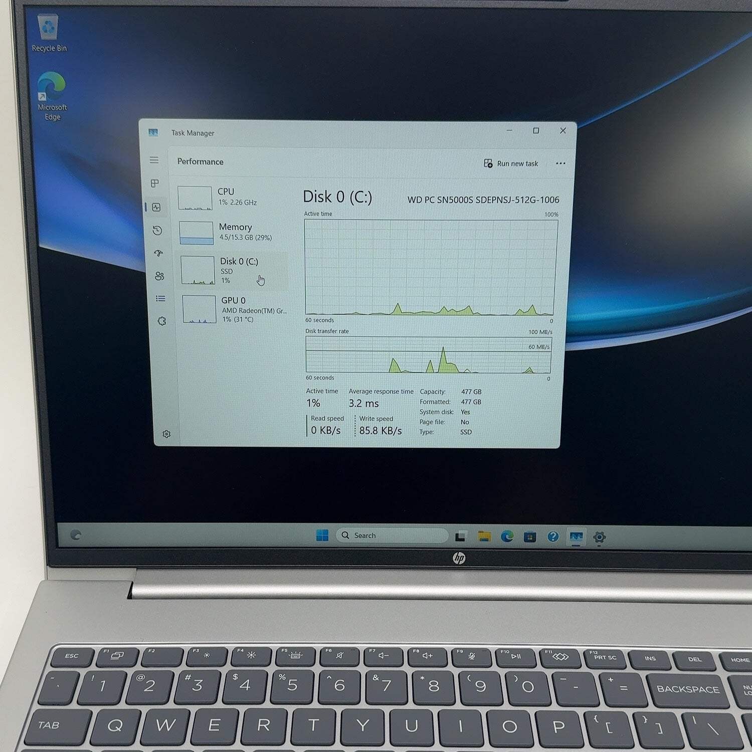 HP ProBook 465 G11 16″ Ryzen 7 7735U 2.7GHz 16GB RAM 512GB SSD