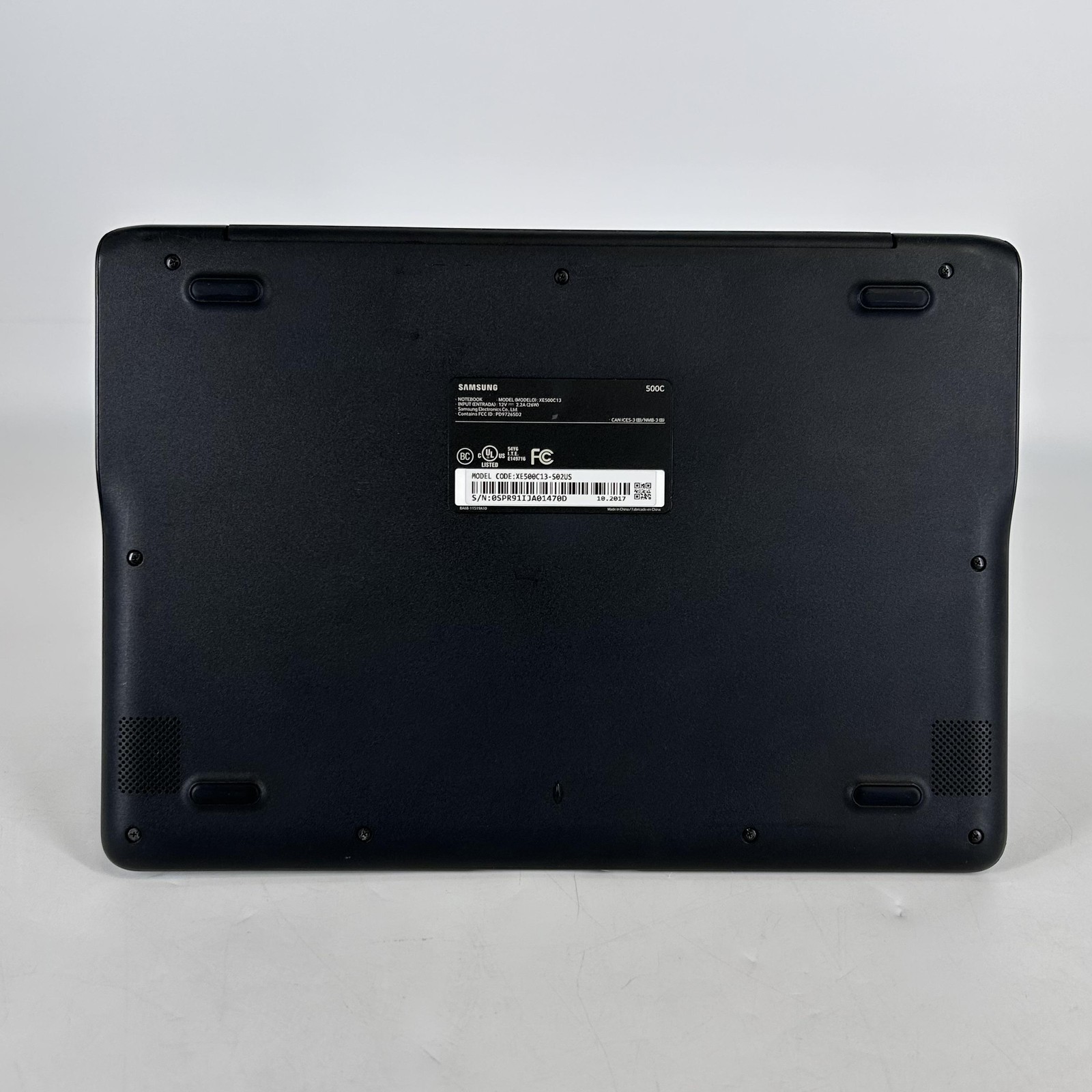 Samsung Chromebook 3 XE500C13 11.6 1.6 GHz Celeron 4GB 16GB eMMC Good