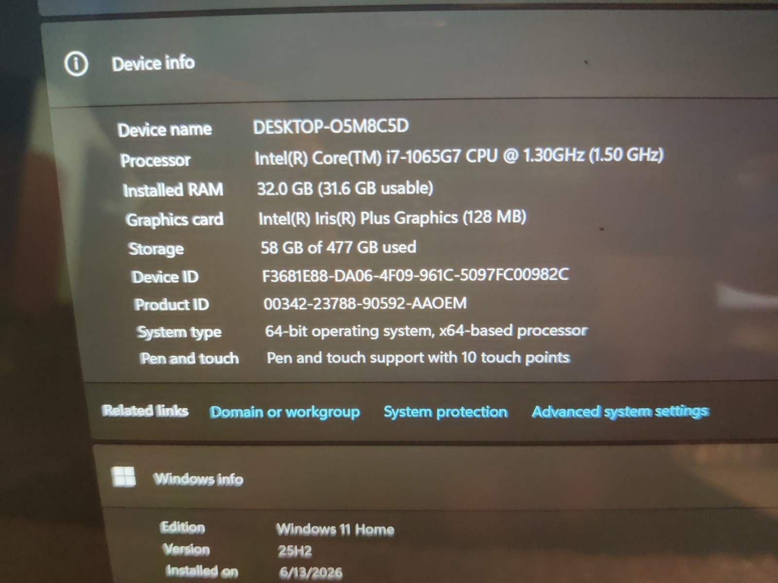 Microsoft Surface Book 3 15″ i7|32|512GB Tablet Only Cycle Counts #63