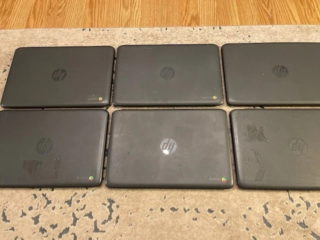 *LOT OF 10* HP Chromebook 11 G6 EE – 16GB SSD, 4GB RAM – Model 3NU57UT