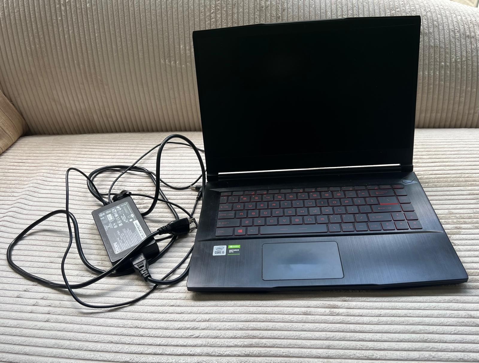 MSI GF63 Thin 15.6″ Gaming Laptop i5-10500H GTX 1650 8GB RAM 256GB SSD Win 11