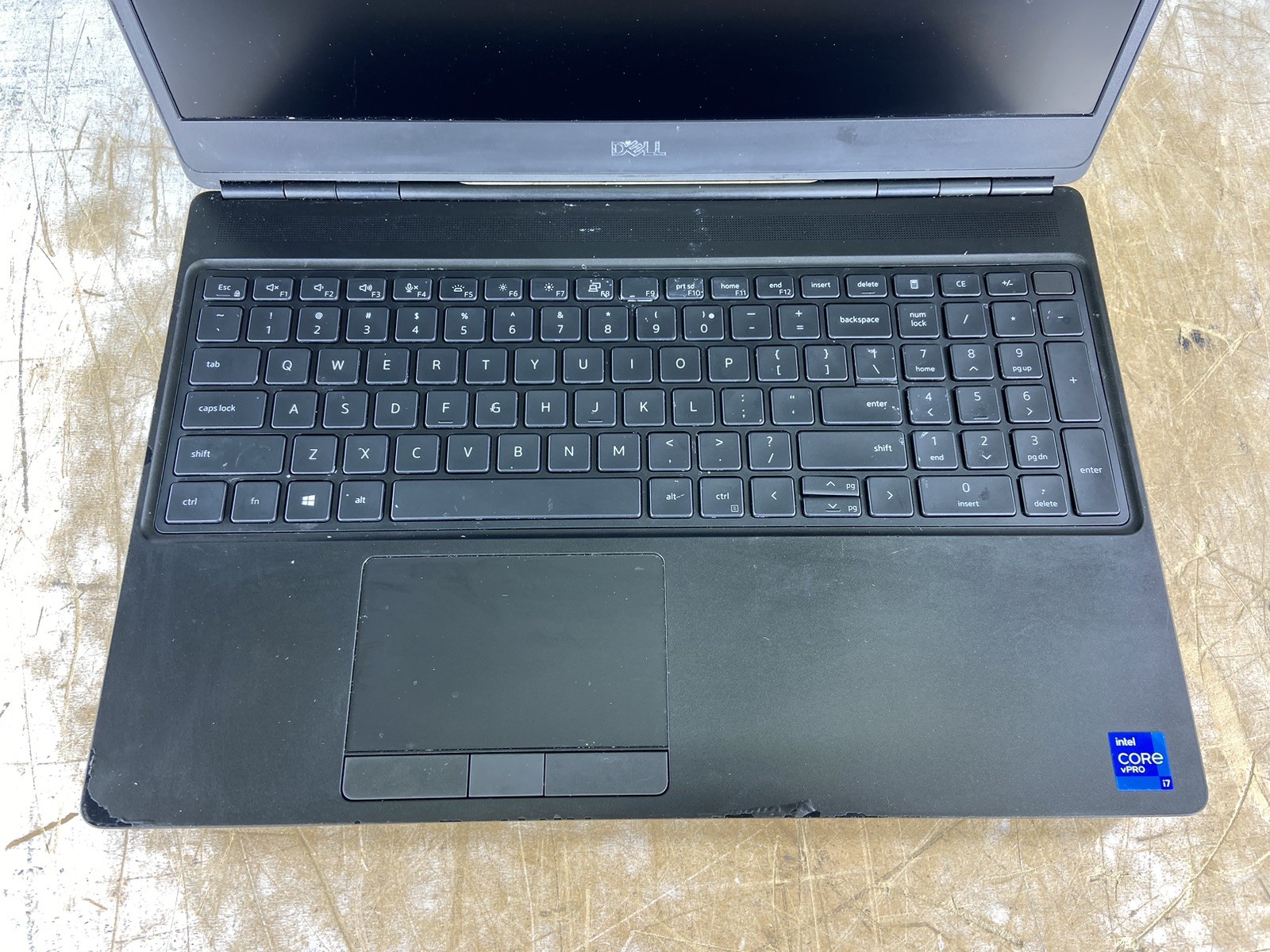 DELL PRECISION 7560 i7-11850H @ 2.50GHz, 4GB RAM, NO HDD/OS