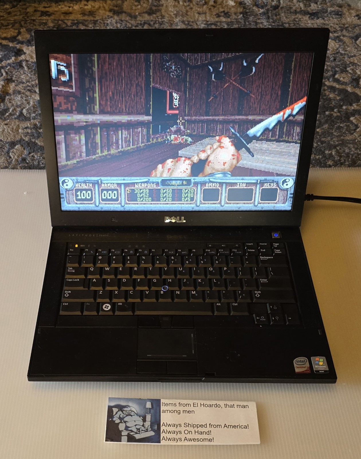 Dell Latitude E6400 2GB Ram 80GB HDD 2.40Ghz C2D P8600 Windows XP RS-232 Working