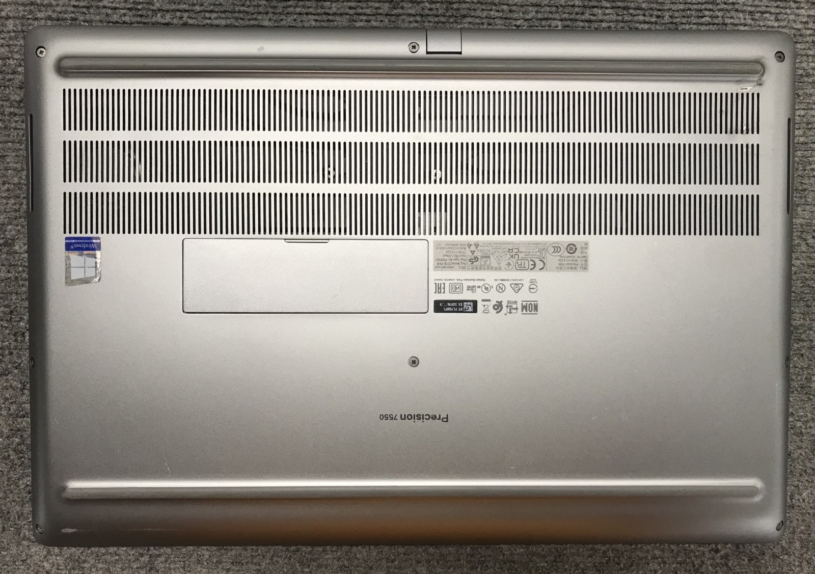 Dell Precision 7550 15.6″ Laptop i9-10885H 64GB RAM 1TB NVMe RTX 4000, As Is