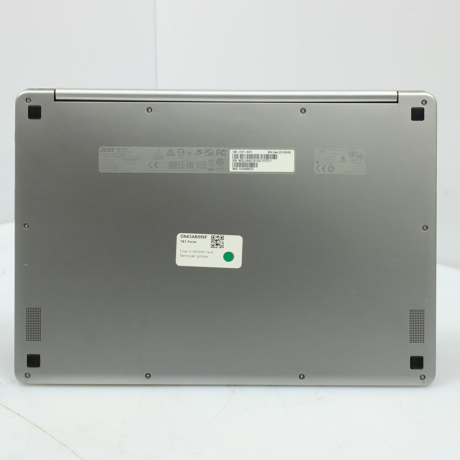 Acer N16Q10 MT8173 4GB RAM 32GB SSD No OS